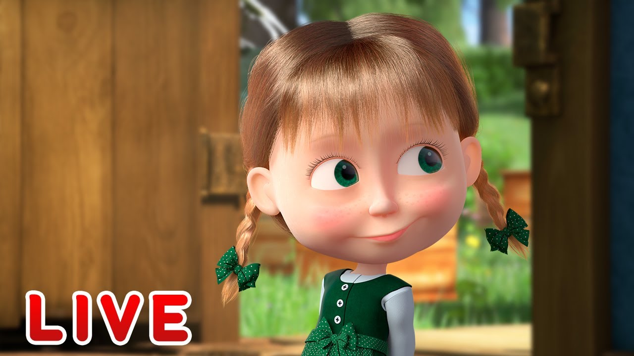 🔴 AO VIVO 👱♀️🐻 Masha e o Urso 🧭 Onde você está o guia de viagem? ➡🌏 Masha and the Bear LIVE