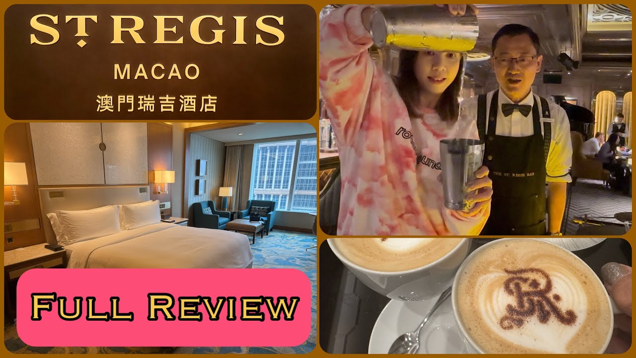 Доступное проживание в роскошном отеле St. Regis Macao. Экскурсия по номеру и полный обзор.