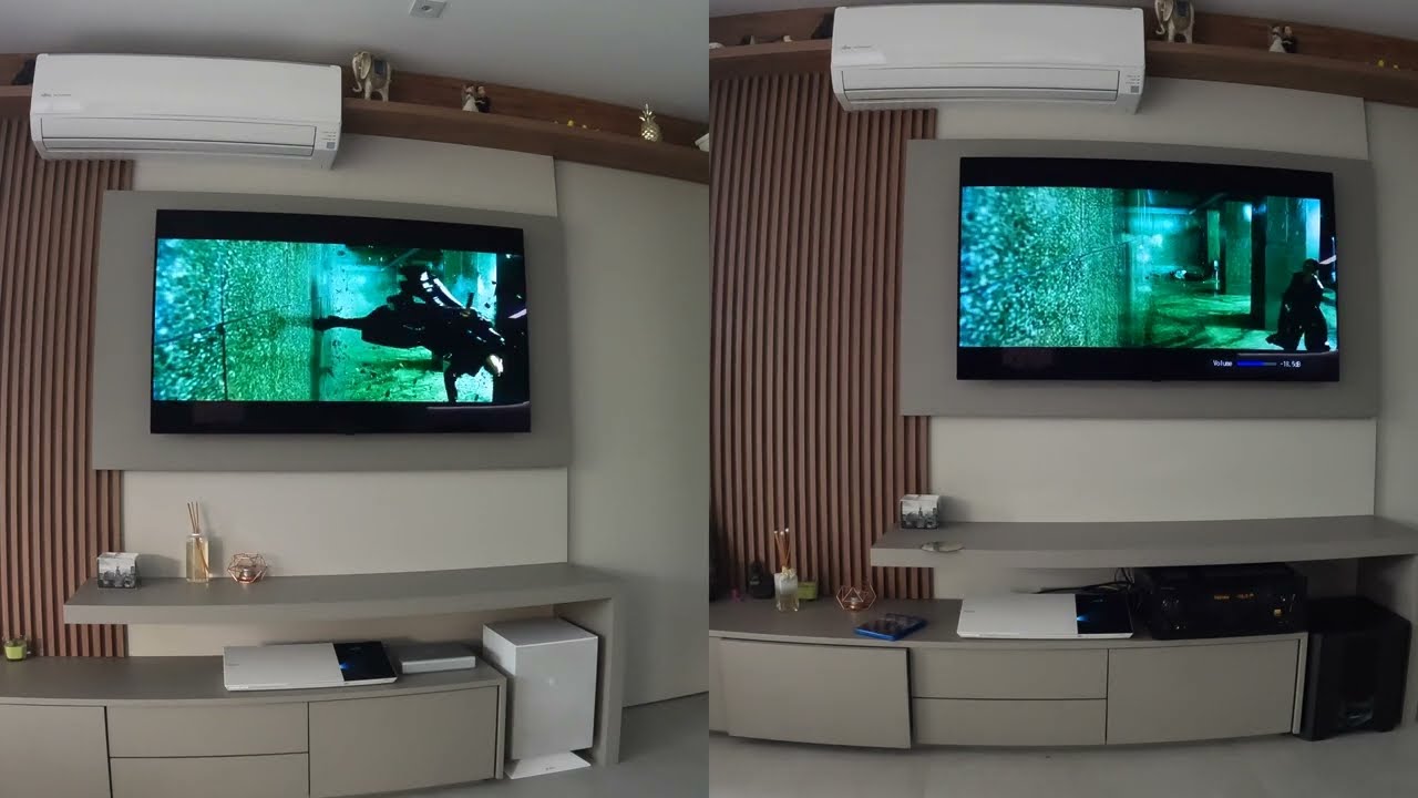Comparação HT in Box vs Receiver Pioneer ELITE VSX-LX105