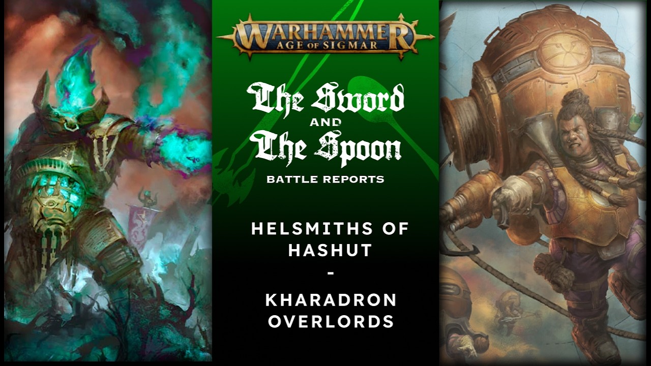 Helsmiths of Hashut v Kharadron Overlords #games #ageofsigmar #newaos #ageofsigmar