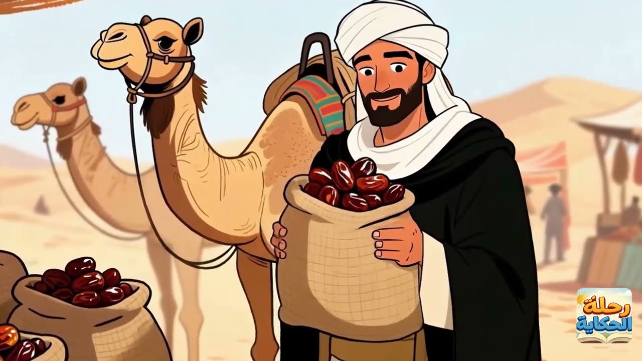 قصة التاجر سالم 🕯️من أجمل القصص قبل النوم 🌛#قصص_قبل_النوم #قصة