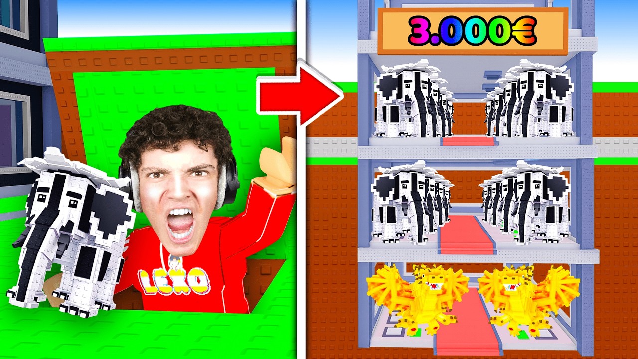 Ich BEZAHLE 3000€ für KRASSESTE BASE in Steal A Brainrot!