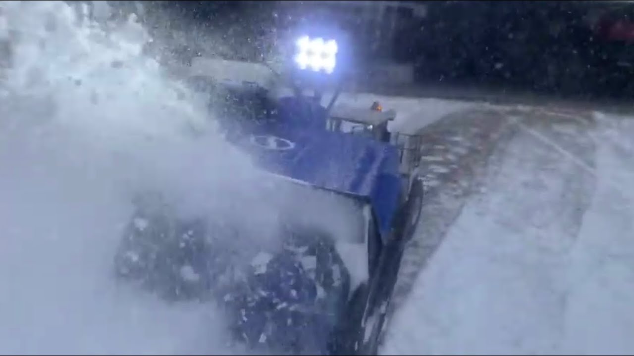 RC snow blower Ep-1. New implement for the WA470 wheel loader. Rc Construction. Rc tractors