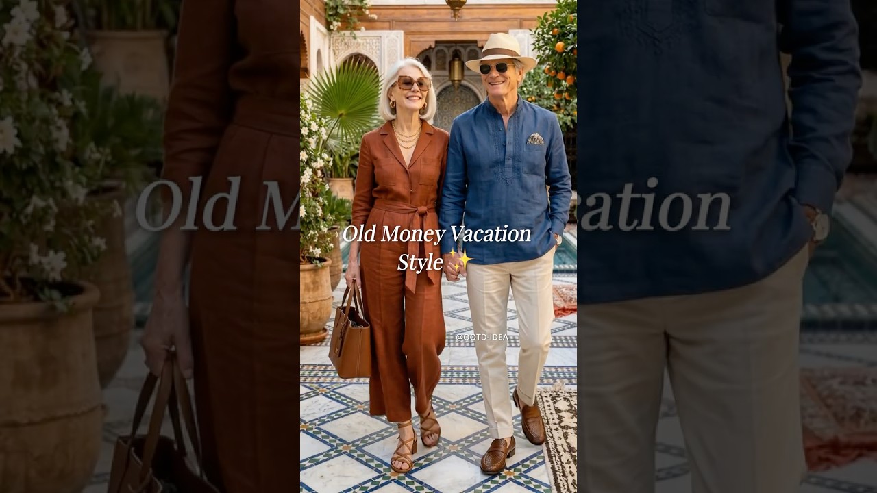 Timeless Elegance: Old Money Vacation Style ✨ #Shorts