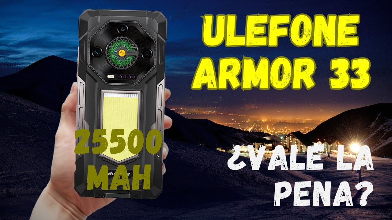 Ulefone Armor 33 El Móvil Barato con la Batería Más Grande