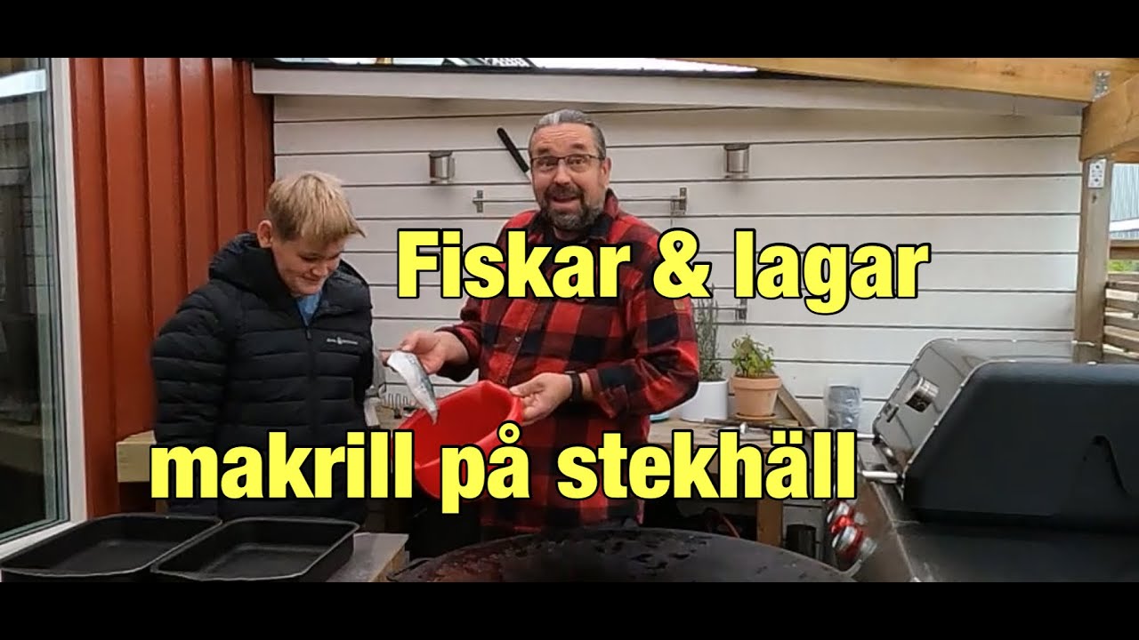 Makrill på stekhällen