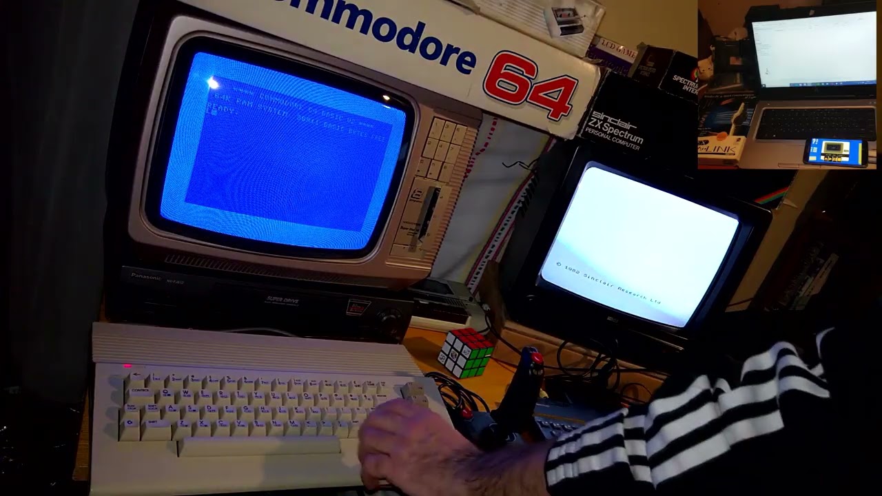 Commodore 64 vs. ZX Spectrum 48k rövid összehasonlítás short comparison