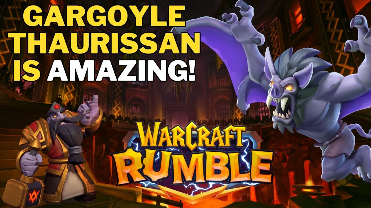 Emperor Thaurissan with Gargoyle is TOO MUCH!!! Showcasing Warcraft Rumble's Newest Leader!