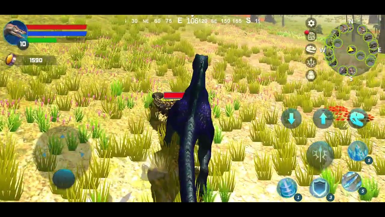 spinosaurus vs ankylosaurus  spinosaurus simulator fight
