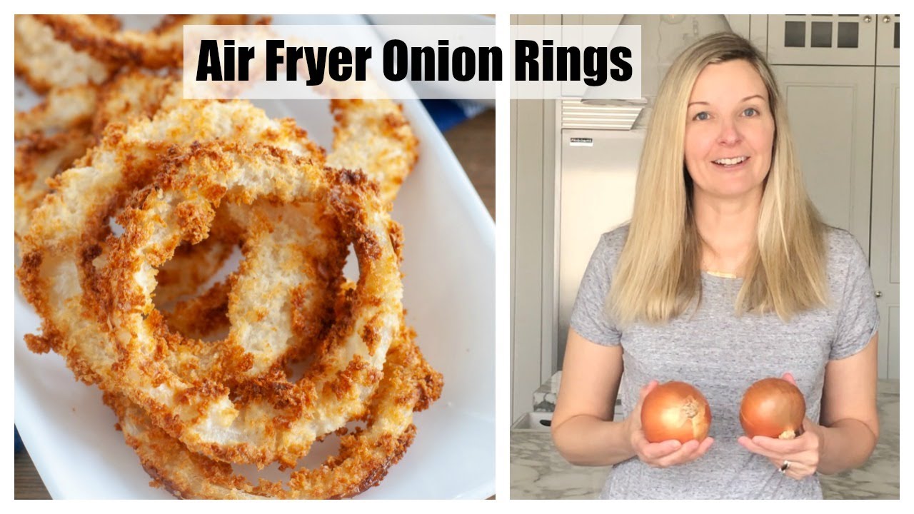 HOW TO MAKE AIR FRYER ONION RINGS