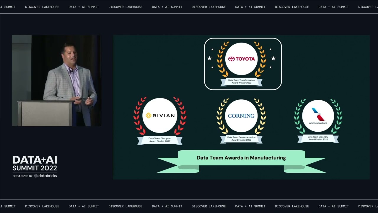 Manufacturing Experience at Data + AI Summit 2022