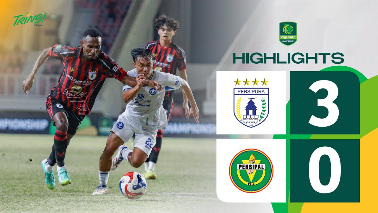 Highlight Pegadaian Championship 2025-26 | Persipura Jayapura vs Persipal FC | Pekan 10