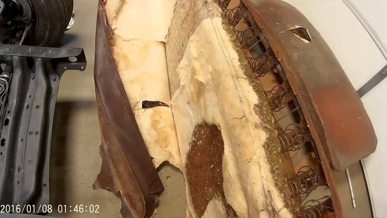 1953 Chevy Truck Bench Seat Cover Replacement with Upholstery Kit