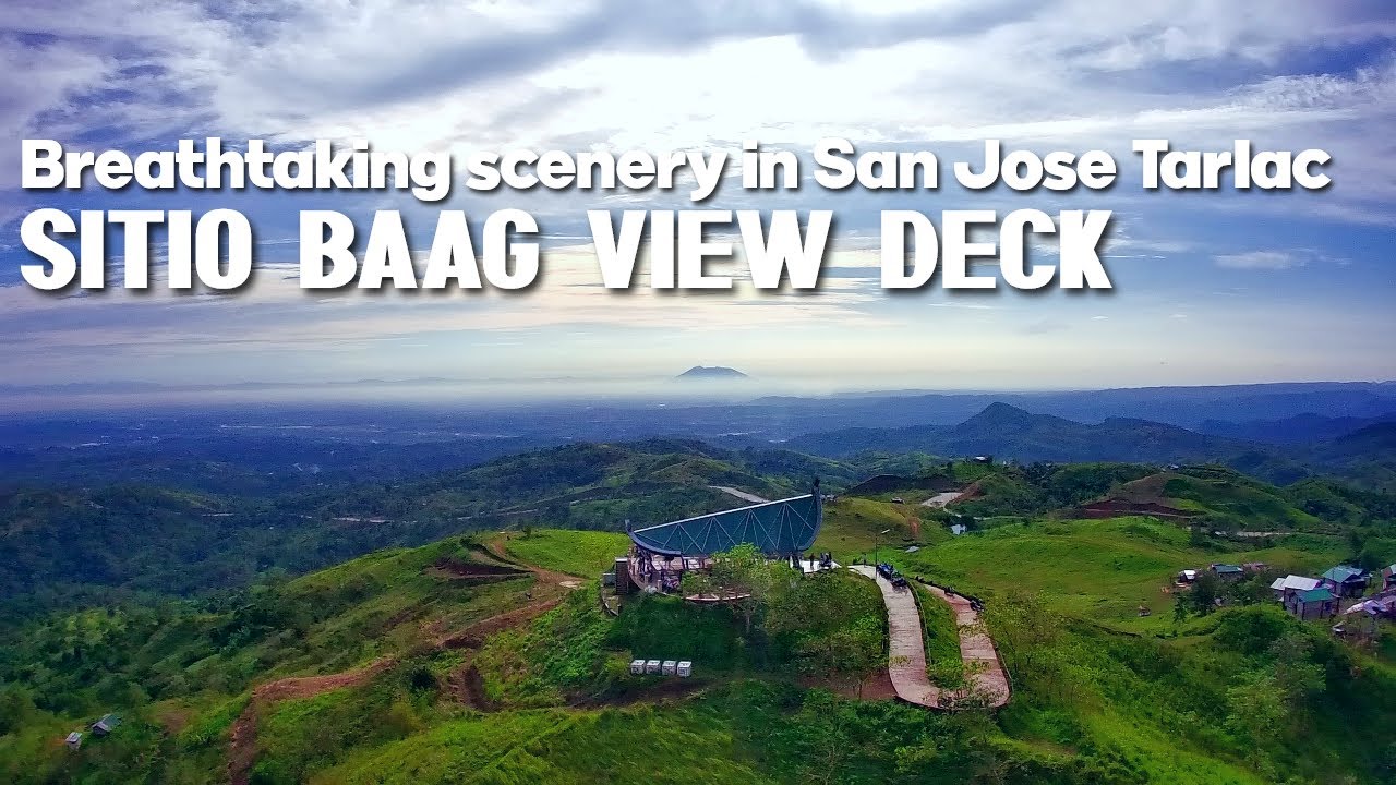 View Deck at Sitio Baag - The most visited mountain tourist spot in Tarlac