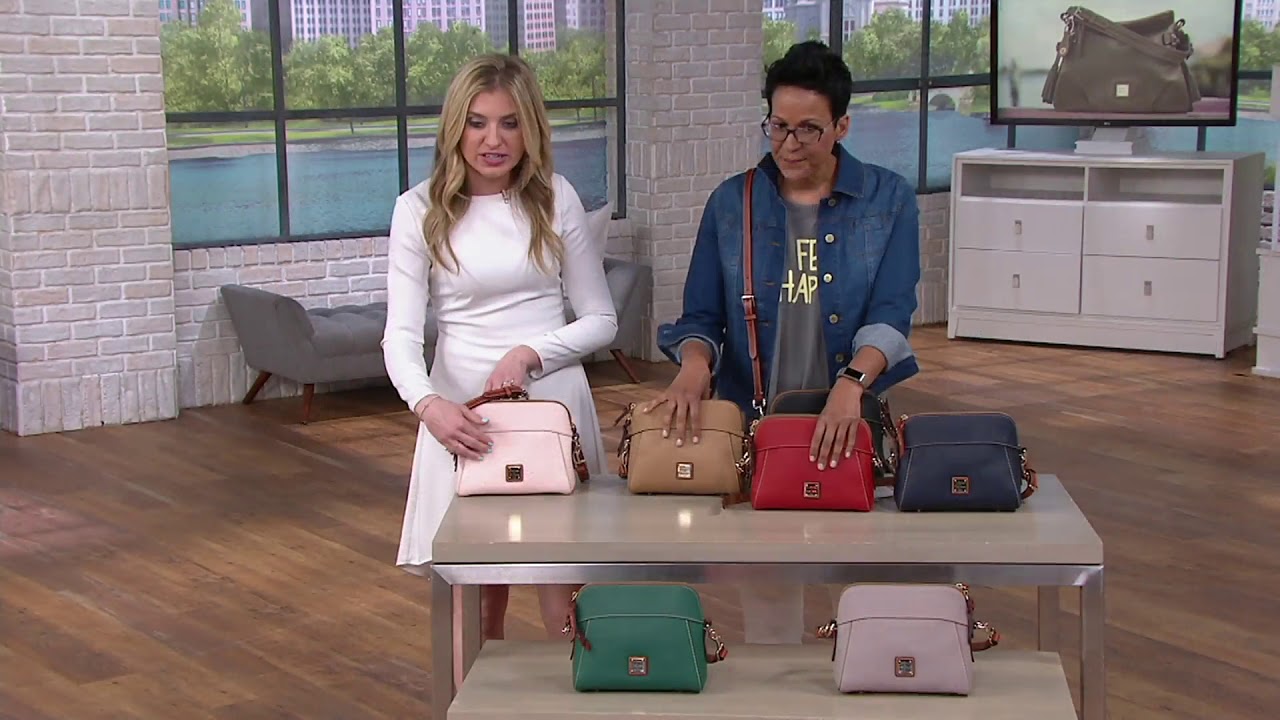 Dooney & Bourke Pebble Leather Crossbody - Cameron on QVC