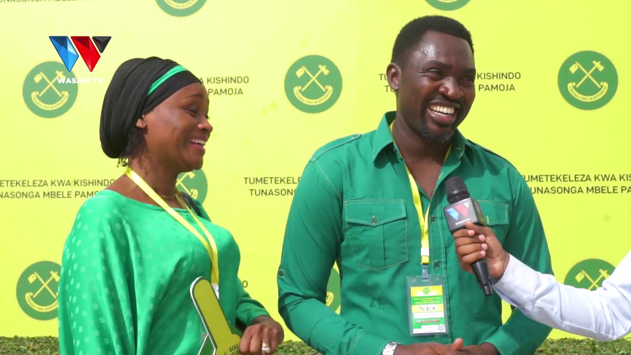 WAZIRI KIGWANGALLA NA MKEWE WALIPONASWA NA CAMERA ZA WASAFI DODOMA