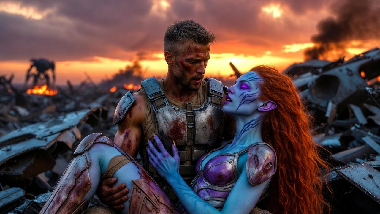 A Human Saved the Alien Queen Warrior—Her Request Left Them Heart-Stopped | HFY