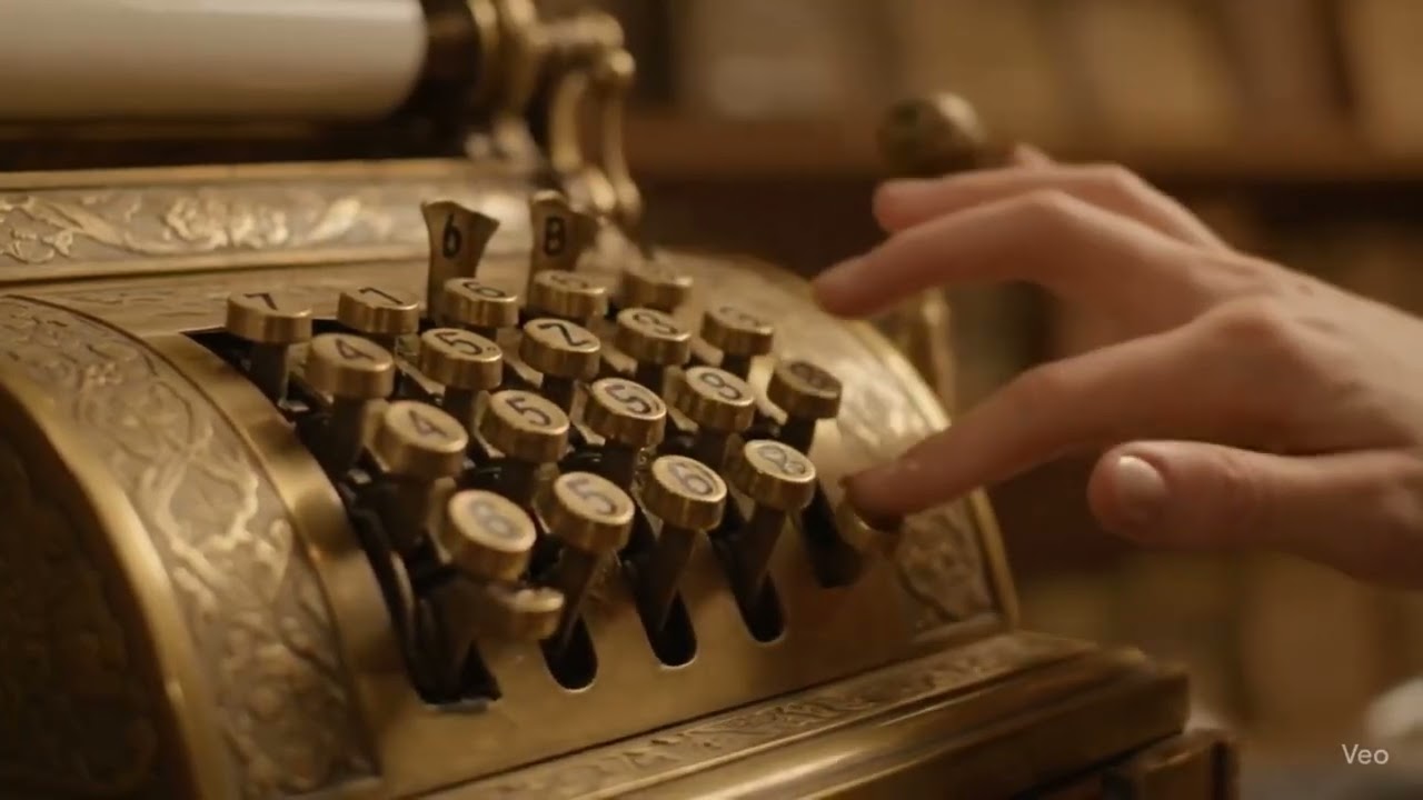 The Most Satisfying Vintage Cash Register | Mechanical ASMR