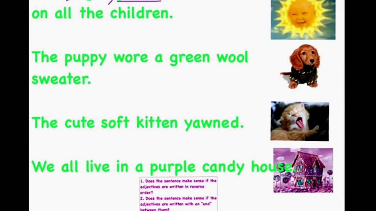 Commas and Coordinate Adjectives