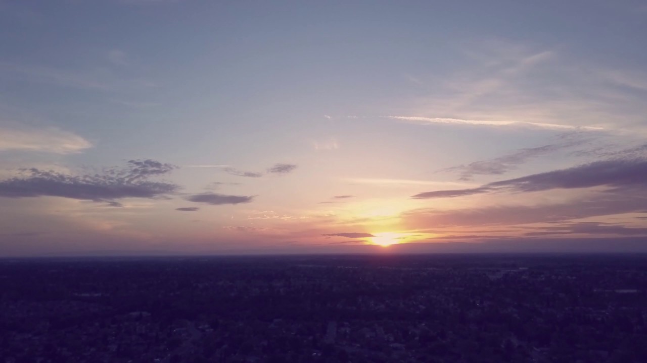 Sacramento Spring Sunset