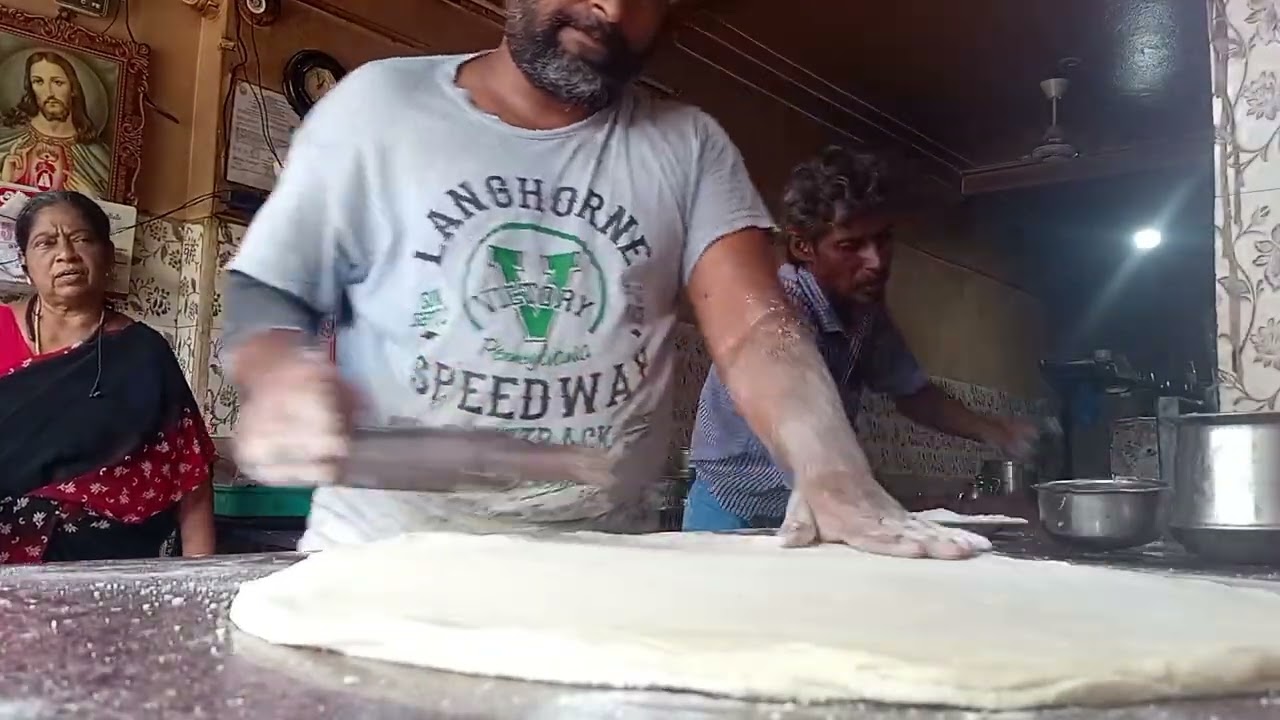 சமோசா சீட் தயாரிப்பு                         samosa sheet making