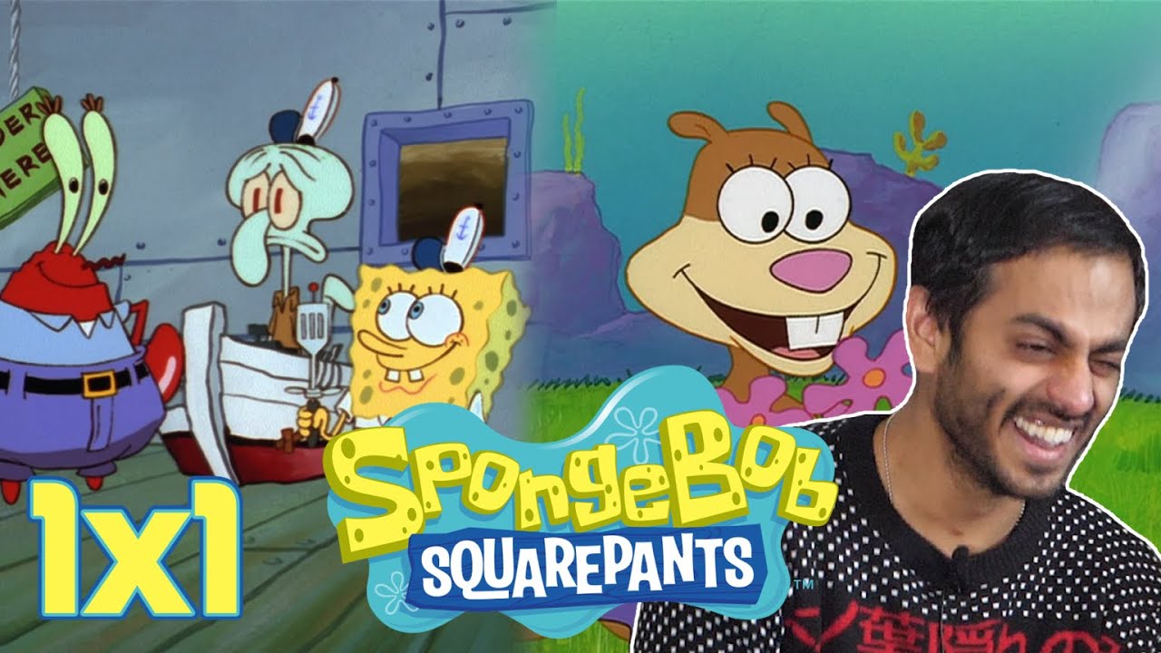 Spongebob Squarepants 1x1  Help Wanted/Reef Blowers/Tea at the Treedome REACTION - Nahid Watches