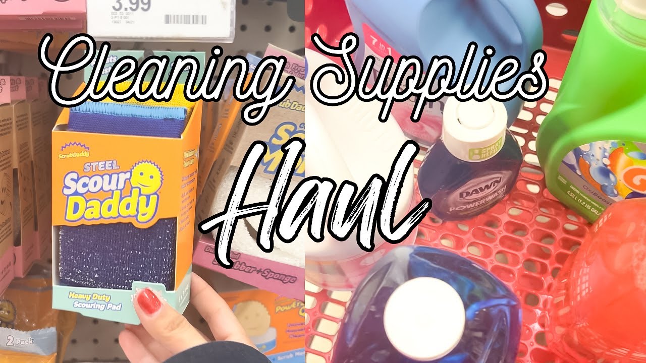 Restocking Our Cleaning Supplies | Cleaning Supplies Haul