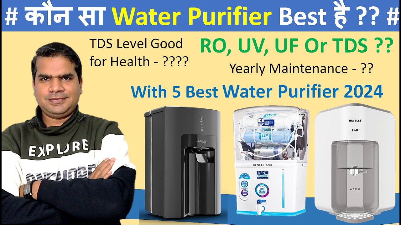 Top 5 Best Water Purifier 2024 in India | Best Water Purifier 2024 for Home |