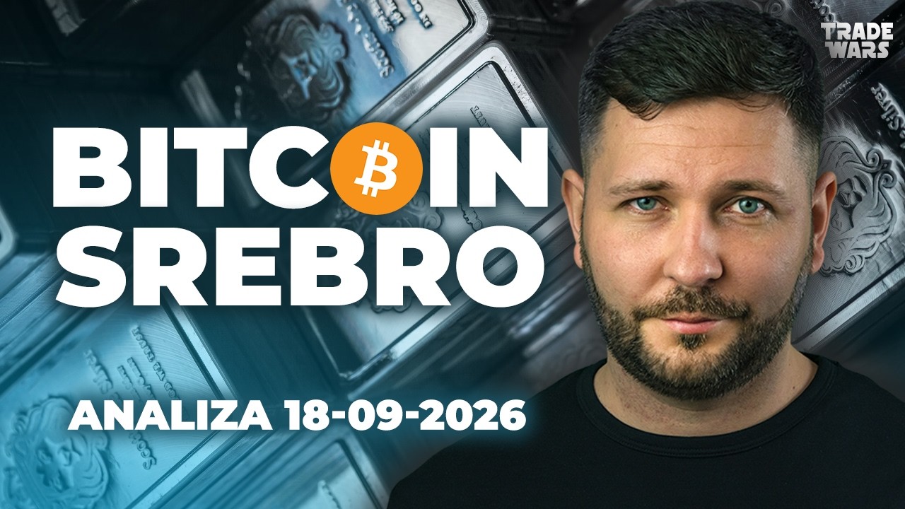 BITCOIN tuż przed wzrostem! | SREBRO da zarobić? (Analiza 18-09-2026)