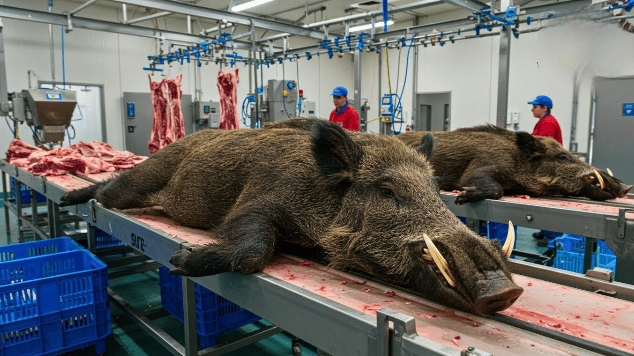 Incr&iacute;vel: Como o Texa ca&ccedil;a e elimina milh&otilde;es de javalis e os transforma em alimento