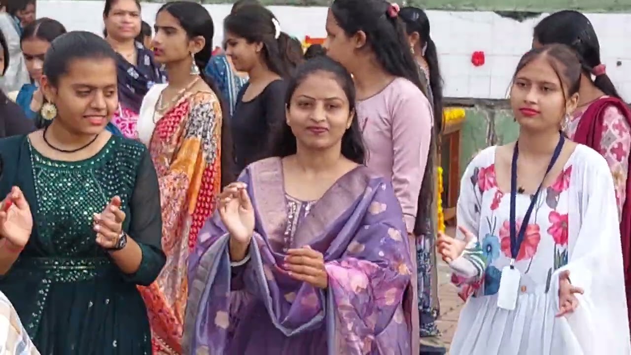 Navratri Celebration 2024 | Shri RV Patel Higher Secondary School Bajipura