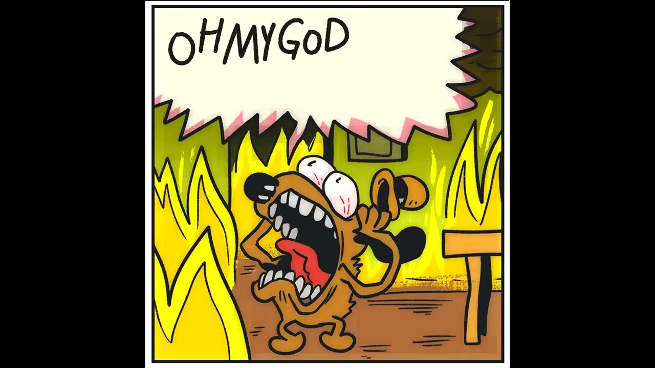 This is fine (Home on Fire Dog)   - KC Green - 2 Very  Different Endings