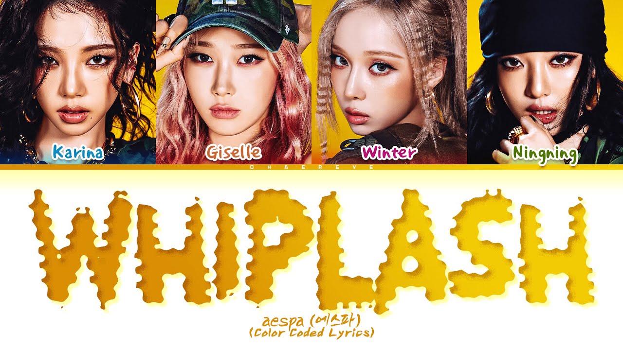 aespa Whiplash Lyrics (Color Coded Lyrics)