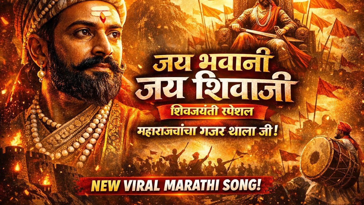 🚩🔥 शिवजयंतीचा गजर सुरू झाला!छत्रपती शिवाजी महाराजांचा पराक्रम🎶#ShivJayanti #JayShivaji #Jai#Shiv