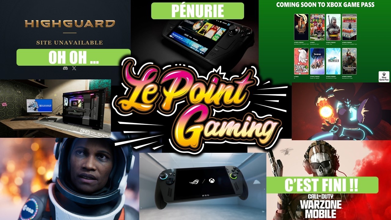 🔥ACTU GAMING DU JOUR (18/2): PRIX FLAMBENT, HIGHGUARD EN PLS, KCD2 GAMEPASS, WARZONE FINITO, etc...