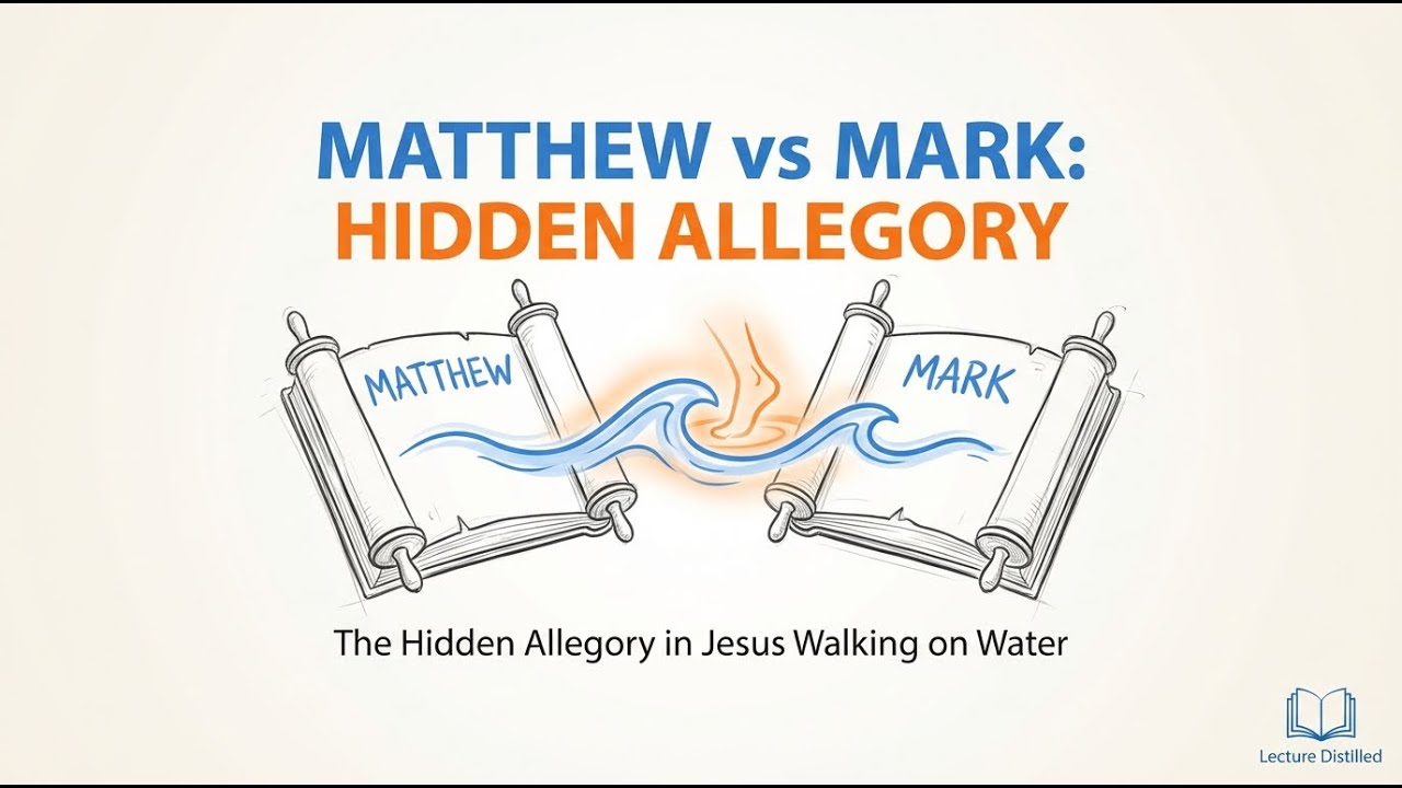 Matthew vs Mark: The Hidden Allegory in Jesus Walking on Water