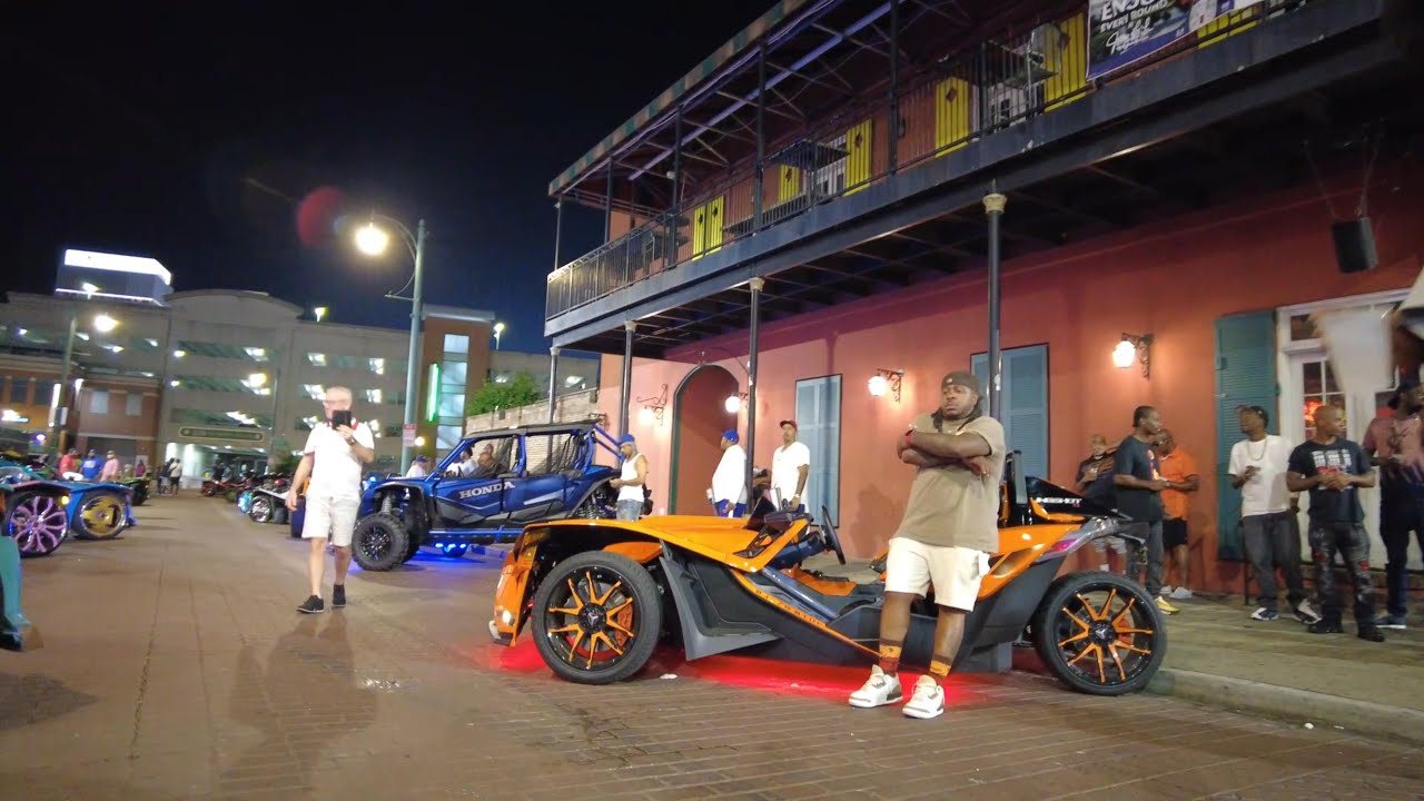 BIKE NIGHT ON BEALE STREET IN MEMPHIS, TN
