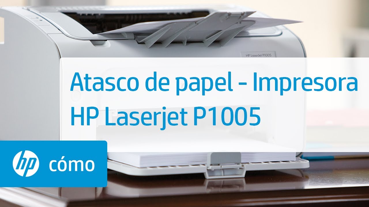 Atasco de papel - Impresora HP Laserjet P1005 | HP Printers | HP Support