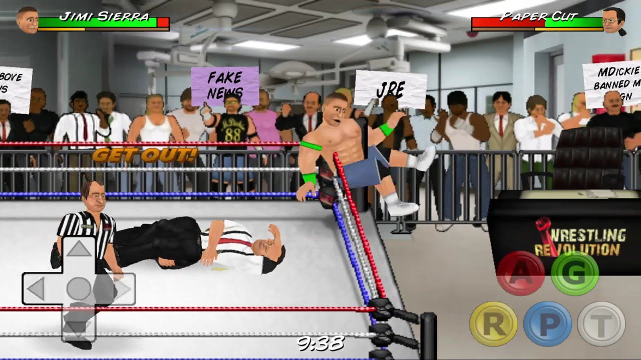 Wrestling Revolution 2D Age Mod (5 year old vs 420 year old)