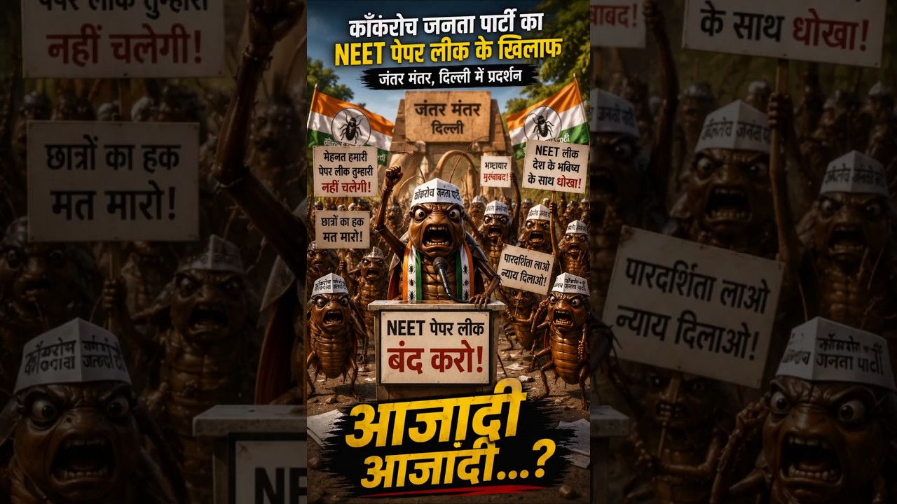 Is this Zen 'z' Protest for NEET Paper Leaked or something else?