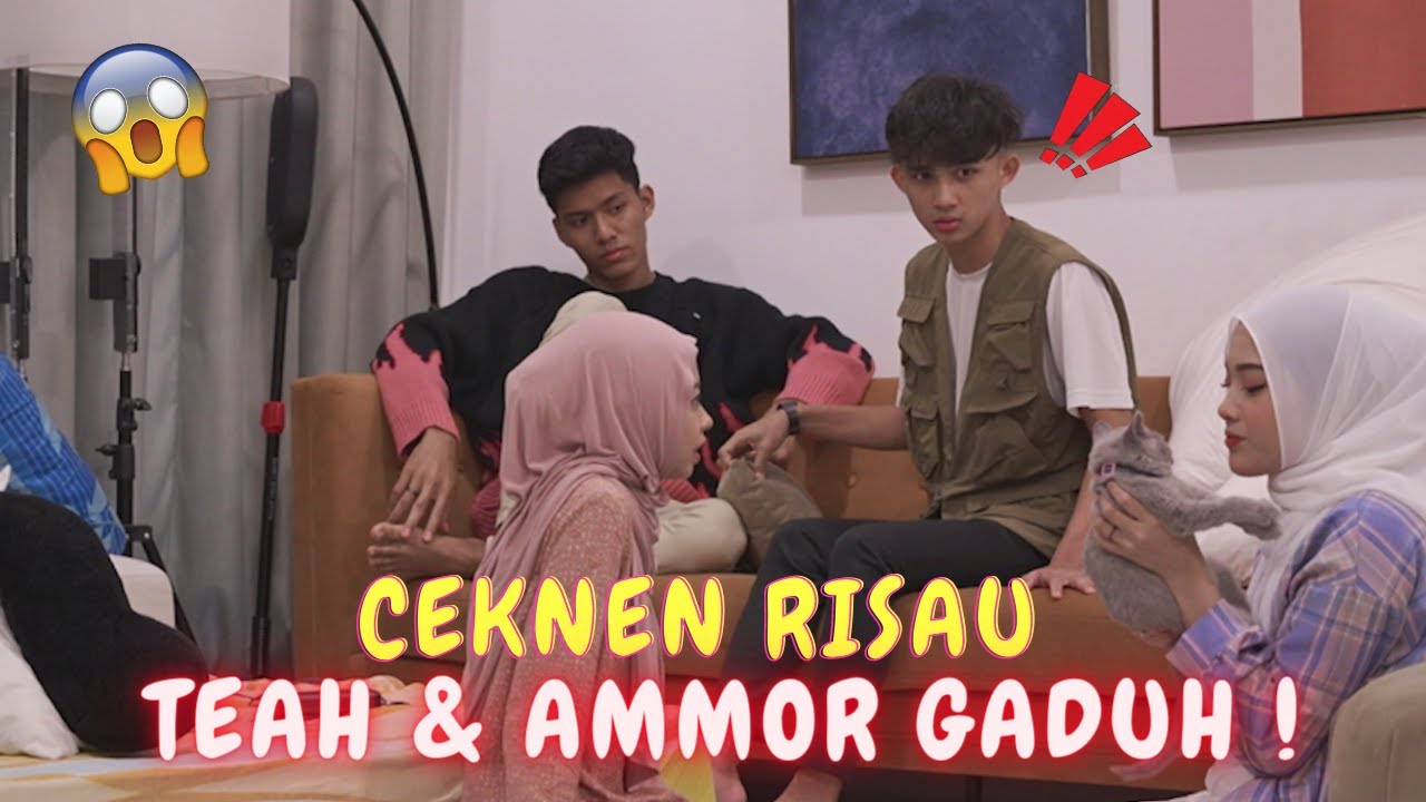 CEKNEN RISAU TEAH & AMMOR GADUH ! - VIDEO TERAKHIR PRANK