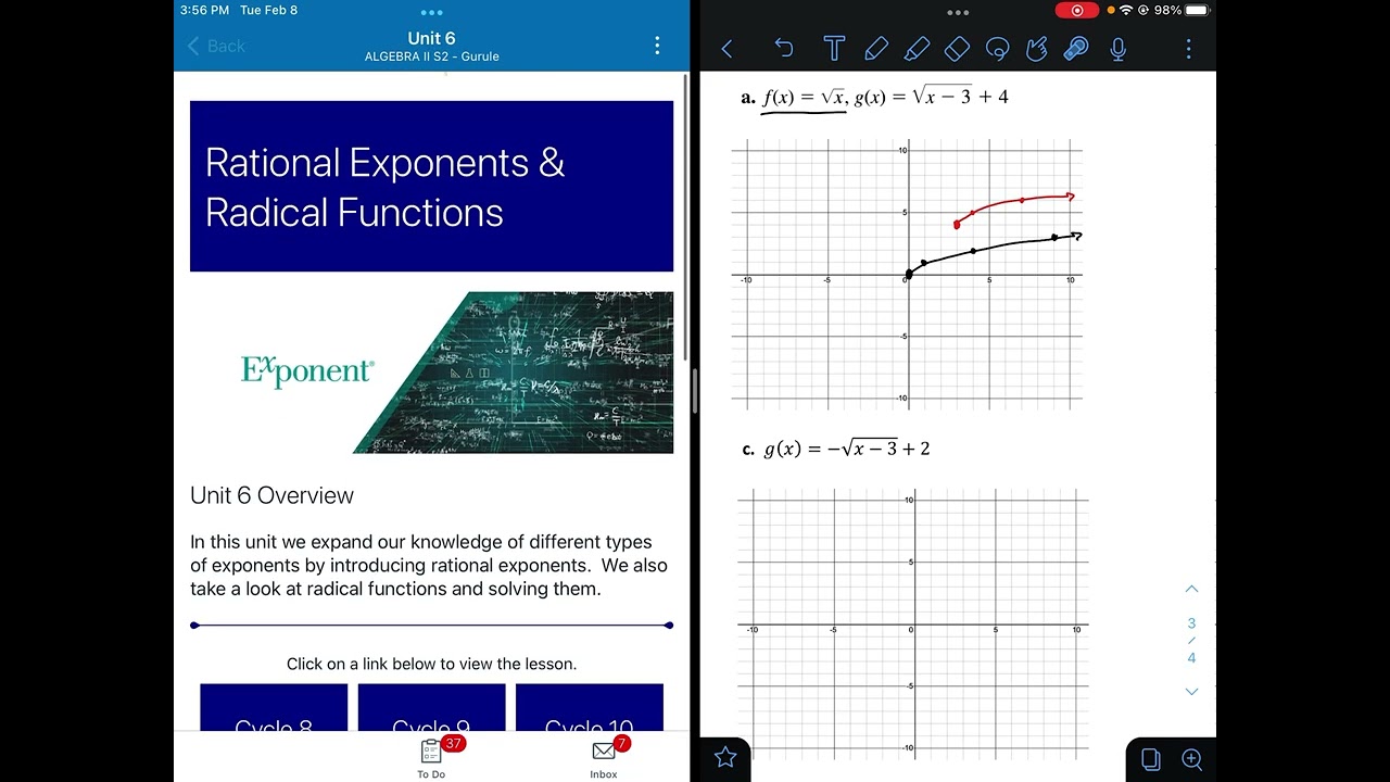 Graphing Radical Functions