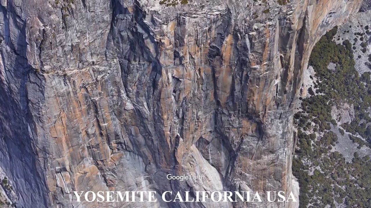 Yosemite National Park California USA - Granite Valleys Carved by Ice