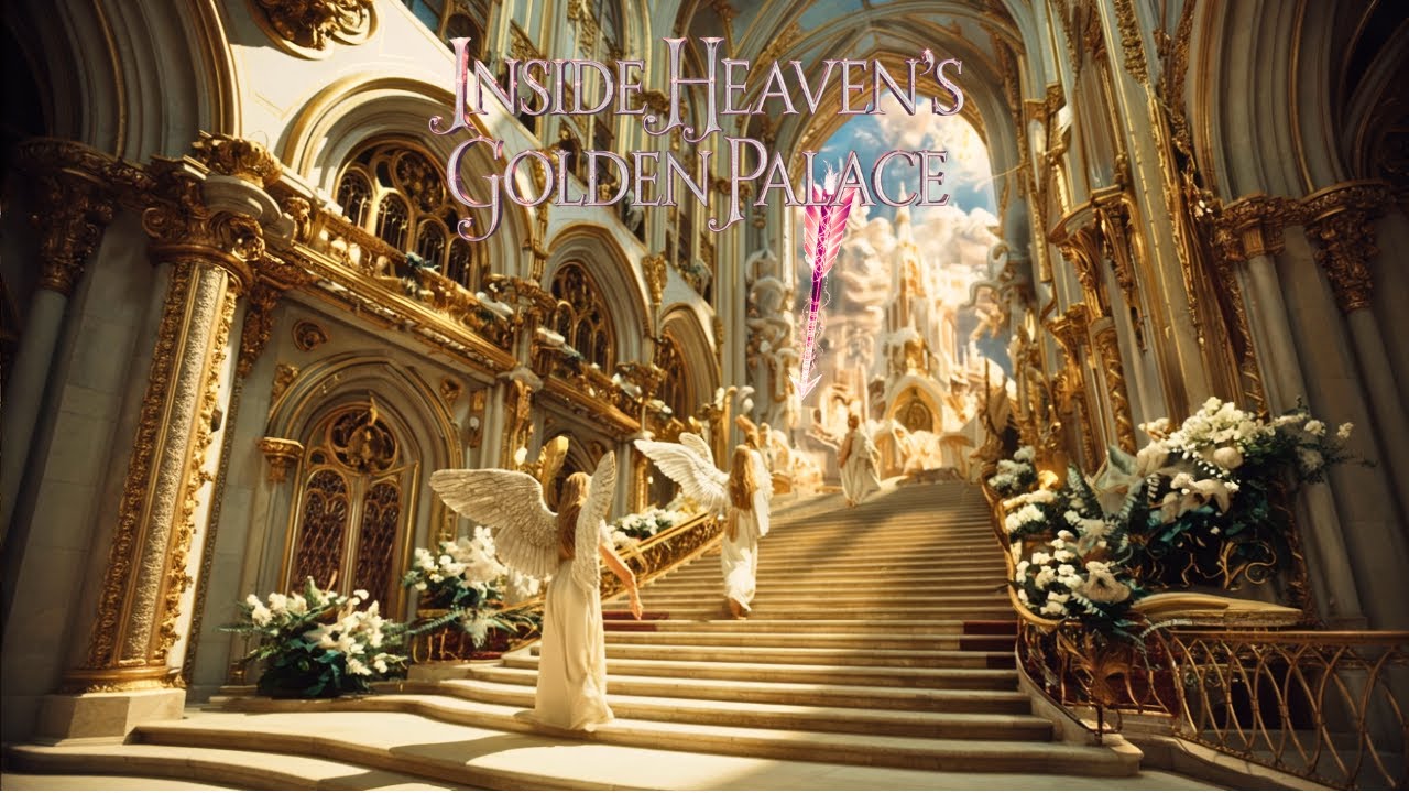 Inside Heaven’s Golden Palace – A Journey Beyond the Clouds  (AI-Generated Visuals)