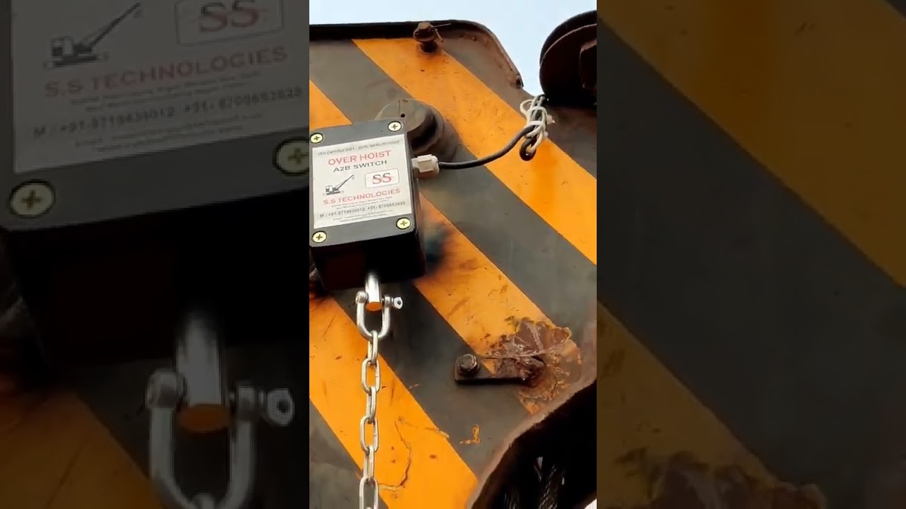 S.S TECHNOLOGIES.#crane #limitswitch #safeloadindicator #crawler #google #sli #cranes #zoomlion#sli