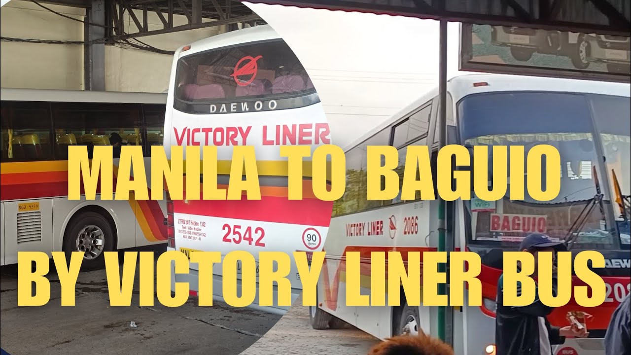 HOW TO TRAVEL MANILA TO BAGUIO BY BUS | MAGKANO ANG GASTOS?