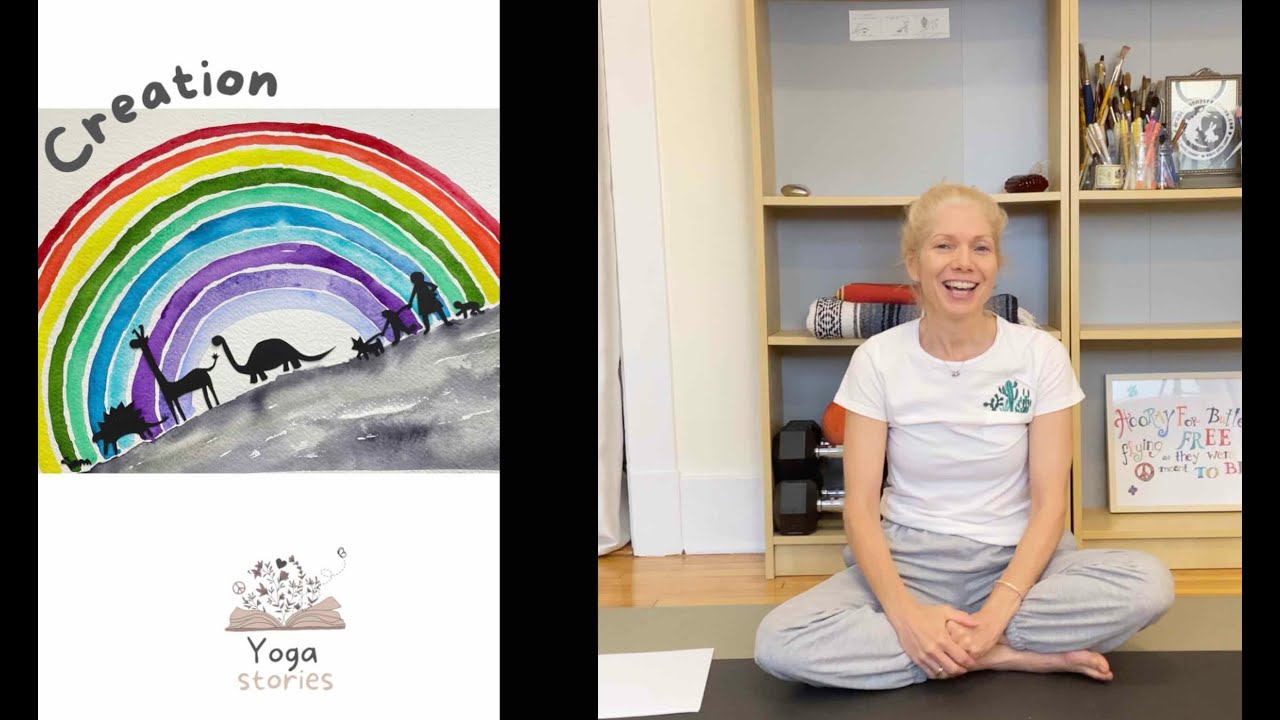 Kids Yoga Story (Creation) #kidsyoga #familyyoga