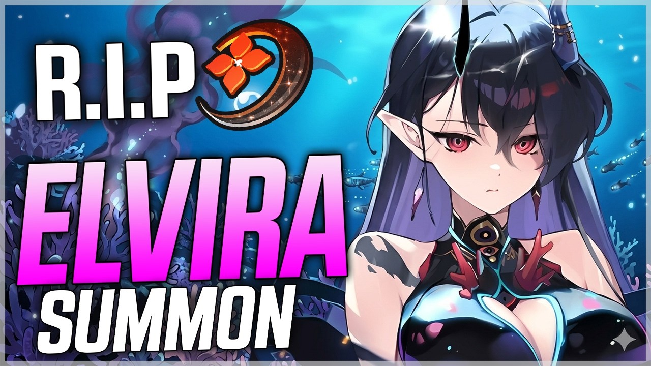 TIDAL RIFT ElVIRA SUMMON (R.I.P my mystic medals...) - Epic Seven