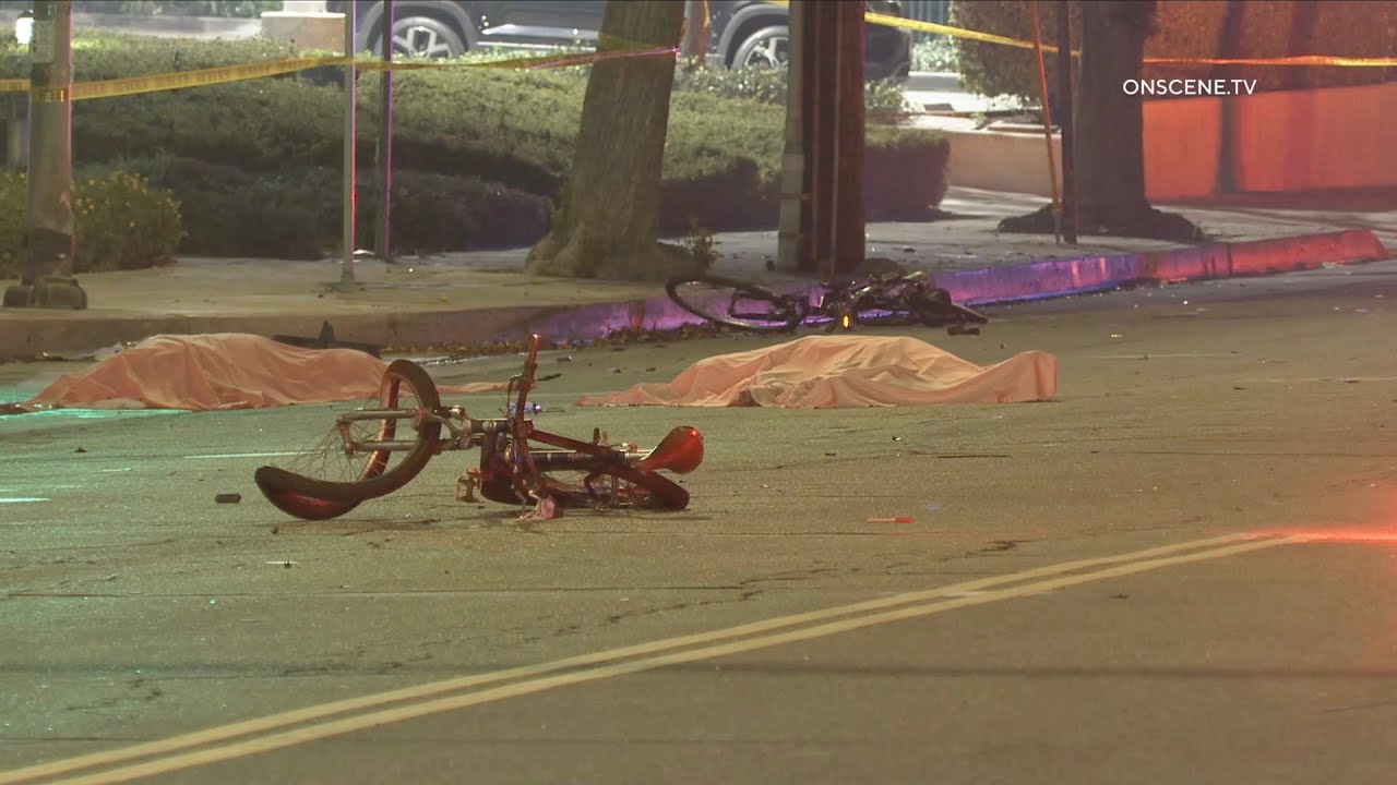 Hit And Run Driver Kills Two Bicyclists | Los Angeles