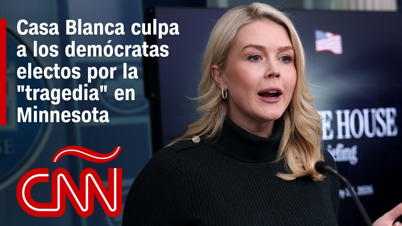 Casa Blanca: Karoline Leavitt responde a asesinato de Alex Pretti en Minneapolis en rueda de prensa